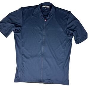Castelli Unlimited Men's Cycling Short Sleeve Jersey 2XL Blue Full Zip Bike